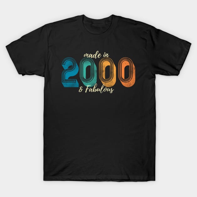 Made in Year 2000 & Fabulous T-Shirt by deelirius8